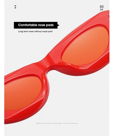 Fashion Small Frame Sunglasses Men and Women Outdoor Decorative Sunglasses (Color : A, Size : 1) 1A $14.43 Designer