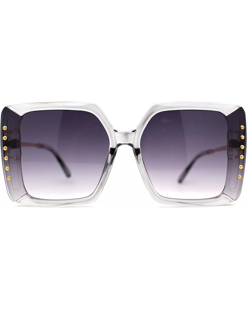 Classic 90s Rhinestone Womens Bejeweled Butterfly Sunglasses Slate / Smoke $10.23 Butterfly