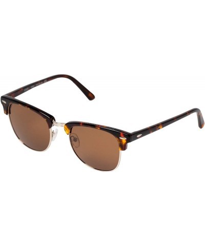 Earl Polarized Sunglasses Designer Inspired Vintage Semi Rimless Tortoise $13.20 Rimless