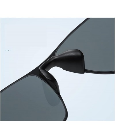 Polarized Men's Square Sports Driving Driver Sunglasses Outdoor Commuter Trend UV400 Sunglasses Gift D $28.80 Sport