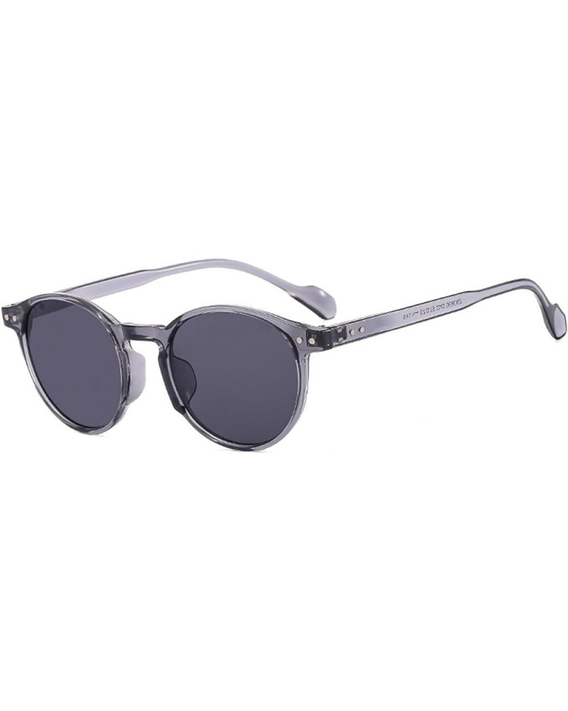 Round Frame Fashion Men And Women Hip Hop Outdoor Sunglasses Outdoor Vacation Beach Commuter Sunglasses Gift 2 $47.48 Sport