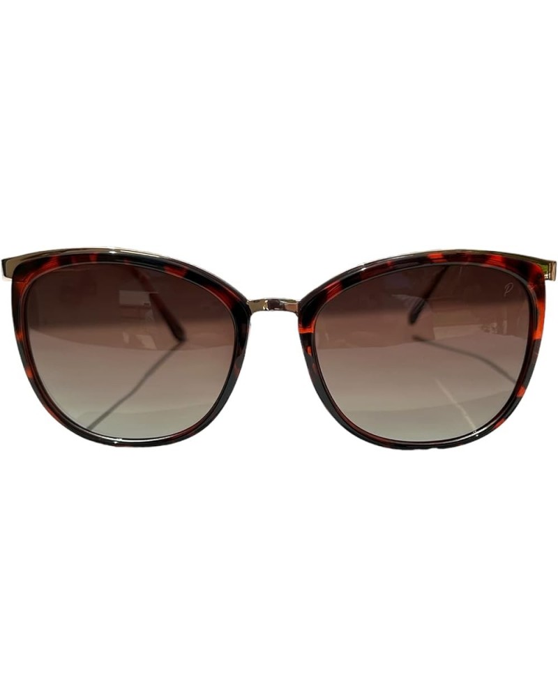 Vintage Thick Oversized Plastic Frame Womens Sunglasses UV 400 Brown - Cz Studded $9.85 Aviator