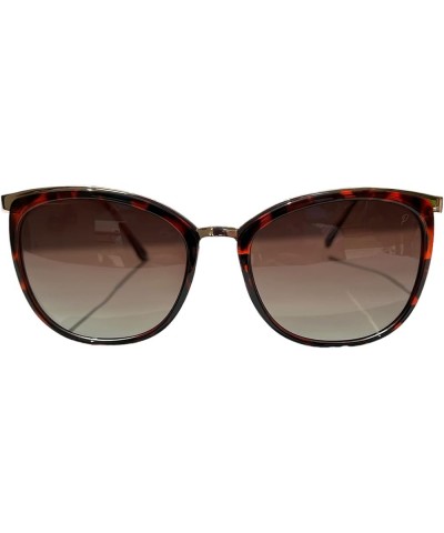 Vintage Thick Oversized Plastic Frame Womens Sunglasses UV 400 Brown - Cz Studded $9.85 Aviator