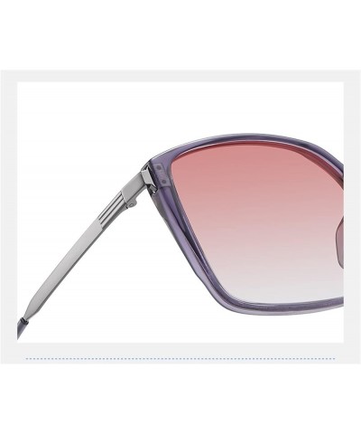 Women Polarized Large Frame Vacation Outdoor Decorative Sunglasses (Color : B, Size : 1) 1 E $21.66 Designer