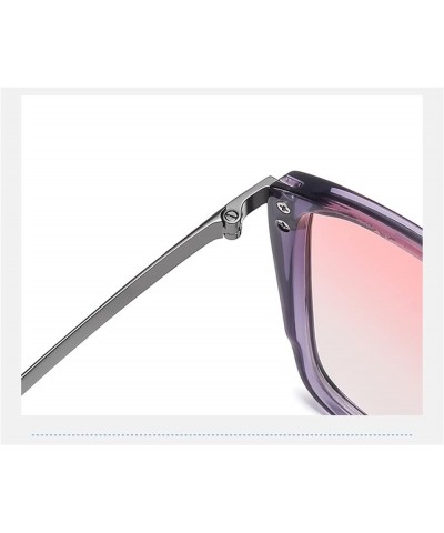 Women Polarized Large Frame Vacation Outdoor Decorative Sunglasses (Color : B, Size : 1) 1 E $21.66 Designer