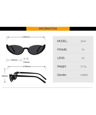 Fashion Street Shooting Men and Women Sunglasses Outdoor Vacation Beach (Color : E, Size : Medium) Medium F $14.33 Designer