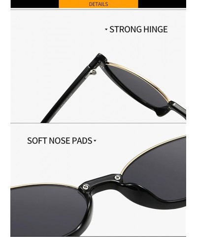 Fashion Street Shooting Men and Women Sunglasses Outdoor Vacation Beach (Color : E, Size : Medium) Medium F $14.33 Designer