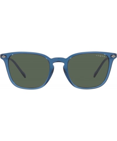 Men's Vo5431s Square Sunglasses Dark Green $18.10 Square