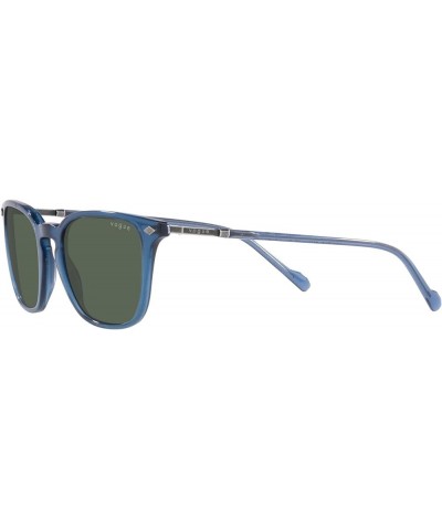 Men's Vo5431s Square Sunglasses Dark Green $18.10 Square