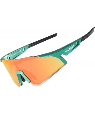 Polarized Sunglasses for Men Women UV Protection Cycling Sunglasses Sport Glasses Green Yellow $13.34 Sport