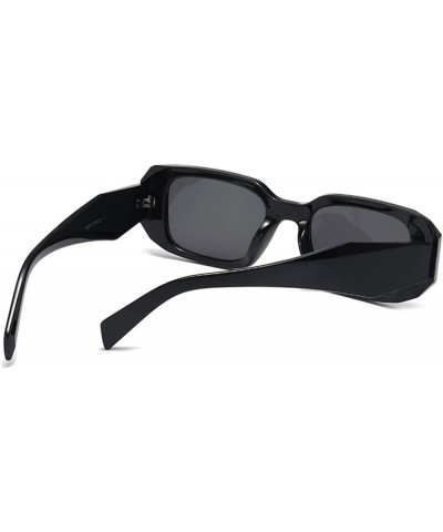 Prismatic Small Frame Square Sunglasses for Men and Women (Color : E, Size : 1) 1 I $15.25 Designer