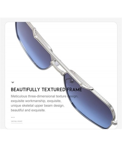 Retro Metal Cycling Driving Sunglasses Outdoor Holiday Decoration Sunglasses (Color : F, Size : 1) 1 C $21.20 Designer