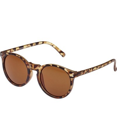 Women's Skinny Madison Retro Non Polarized Sunglasses 50 Tortoise Brown $13.57 Designer