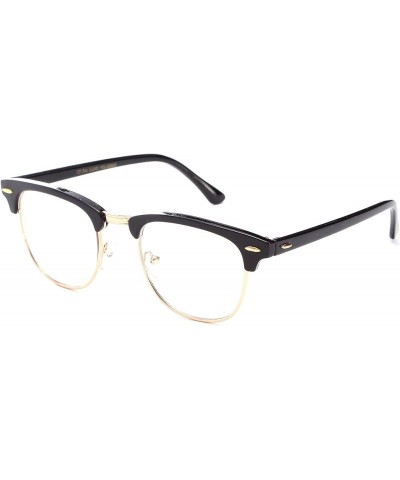 Babo" Slim Oval Style Celebrity Fashionista Pattern Temple Reading Glasses Vintage Black/Gold $7.64 Square