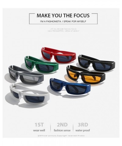 Men And Women Outdoor Sports Sunglasses Cycling Driving Trendy UV400 Sunglasses Gift 7 $15.87 Sport