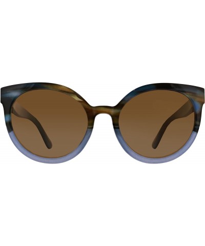 Women's Montauk Cat Eye Reading Sunglasses Multi Horn/Blue $14.40 Cat Eye