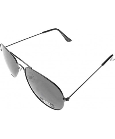 UV protection Shatter resistant Polycarbonate Aviator-Sunglasses Bronze-Tone & Black $13.20 Aviator