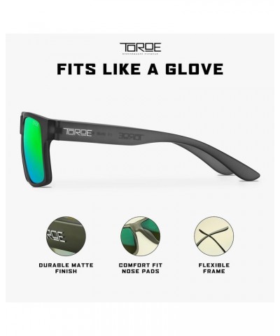 Limited Edition Grade A Polarized Polycarbonate Lens Script Sunglasses - Frost TR90 Frame w/Mirrored Lenses Frost Gray | Midn...