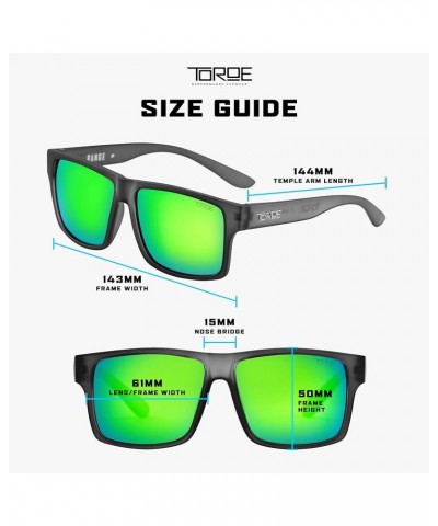 Limited Edition Grade A Polarized Polycarbonate Lens Script Sunglasses - Frost TR90 Frame w/Mirrored Lenses Frost Gray | Midn...