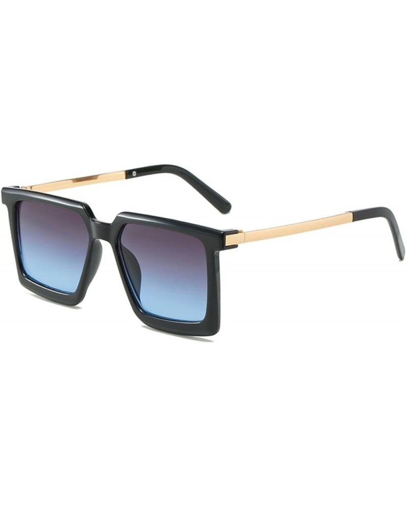 Trendy Square Sunglasses For Men And Women Outdoor UV400 Decorative Sunglasses Gift C $14.82 Designer