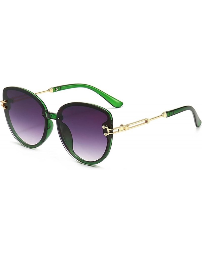 Woman Large Frame Cat Eye Outdoor Sunglasses (Color : A, Size : 1) 1 G $14.97 Designer