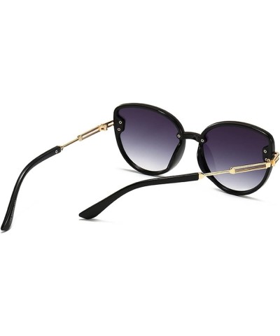 Woman Large Frame Cat Eye Outdoor Sunglasses (Color : A, Size : 1) 1 G $14.97 Designer