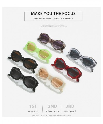 Small Frame Outdoor Vacation Retro Sunglasses Men And Women 2 $14.13 Designer