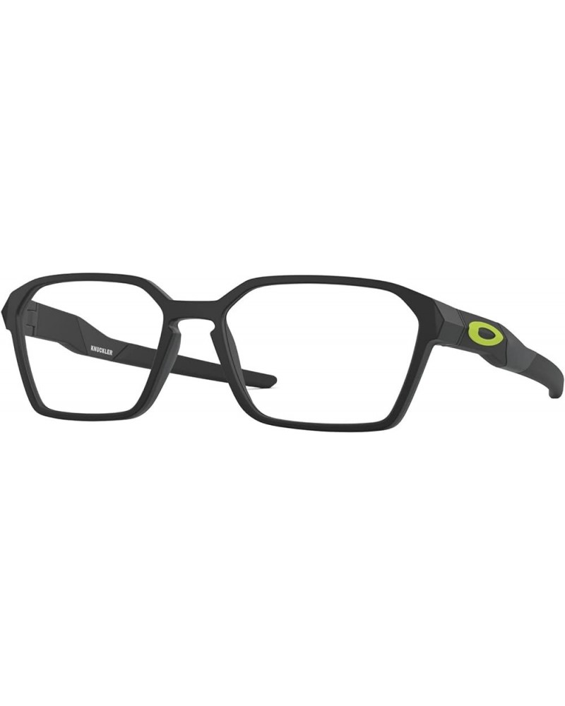 Kids' Oy8018 Knuckler Square Prescription Eyewear Frames Satin Black/Demo Lens $31.68 Square