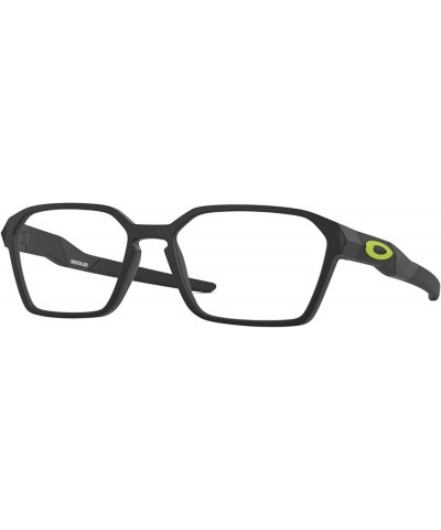 Kids' Oy8018 Knuckler Square Prescription Eyewear Frames Satin Black/Demo Lens $31.68 Square