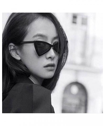 Women/Men Sunglasses Fashion Bow Frame UV400 Anti-glare Lens Glasses Black&silver $6.54 Butterfly