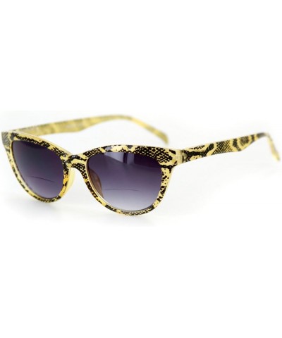 Sahara Women's Bifocal Sunglasses (Demi Gold w/Smoke +2.00) +1.25 Gold W/ Smoke Lens $10.55 Butterfly