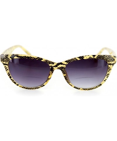 Sahara Women's Bifocal Sunglasses (Demi Gold w/Smoke +2.00) +1.25 Gold W/ Smoke Lens $10.55 Butterfly