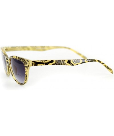 Sahara Women's Bifocal Sunglasses (Demi Gold w/Smoke +2.00) +1.25 Gold W/ Smoke Lens $10.55 Butterfly