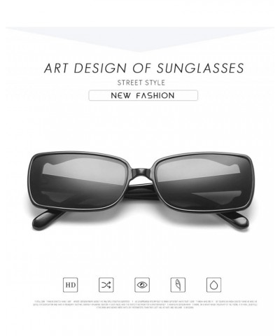 Fashion Hip-hop Men and Women Sunglasses Small Frame Outdoor Holiday Decorative Sunglasses (Color : E, Size : 1) 1 H $16.24 D...