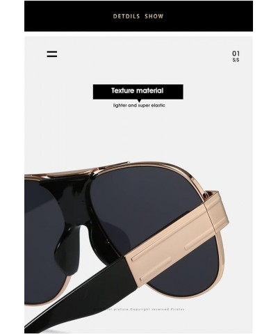 Large Frame Outdoor vacation Retro Men And Women Sunglasses 4 $41.24 Sport