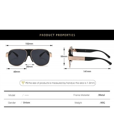 Large Frame Outdoor vacation Retro Men And Women Sunglasses 4 $41.24 Sport