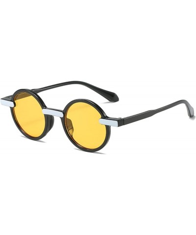 Women's Round Outdoor Fashion Decorative Sunglasses (Color : 2, Size : 1) 1 2 $13.12 Designer