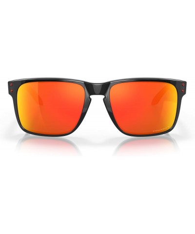 Men's Oo9417 Holbrook XL Square Sunglasses Black Ink/Red/Prizm Ruby Polarized $62.54 Square