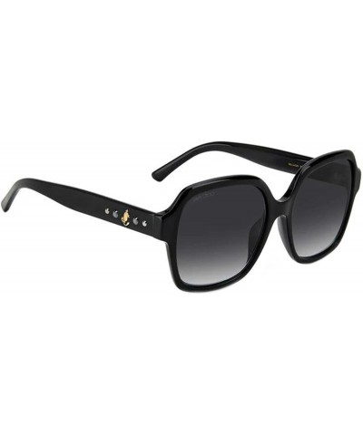 Square Sunglasses Rella/G/S 8079O Black 55mm $35.64 Designer