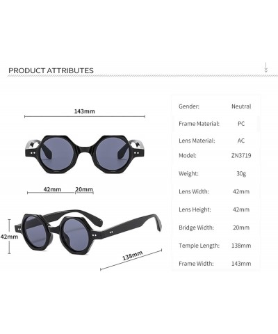 Trendy Small Frame Retro Sunglasses For Men And Women D $15.11 Designer