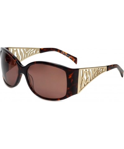 Designer Sunglasses PC8072-C2 in Tortoise 59mm $73.84 Designer