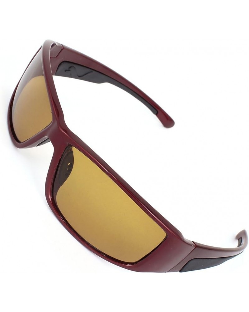 Qtqgoitem Unisex Plastic Full Rim Tawny Lens Sunglasses Glasses Red Black (Model: DEA ff9 c27 937 178) $9.73 Designer