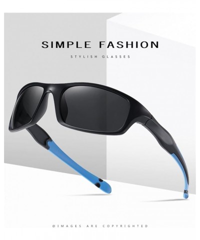 Sports Polarized Men's Outdoor Cycling Sunglasses (Color : A, Size : Medium) Medium B $16.50 Designer