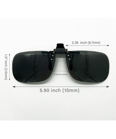 XII WY Polarized Clip-on Sunglasses Rimless Anti-Glare UV Protection Ya04-yg-02 $17.27 Rimless