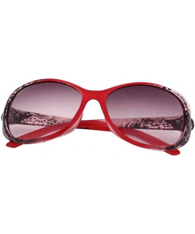 Plastic Leopard Pattern Full Frame Single Bridge Lady Sunglasses Red (id: 98f ac2 dfe 7df 2ec $10.42 Designer