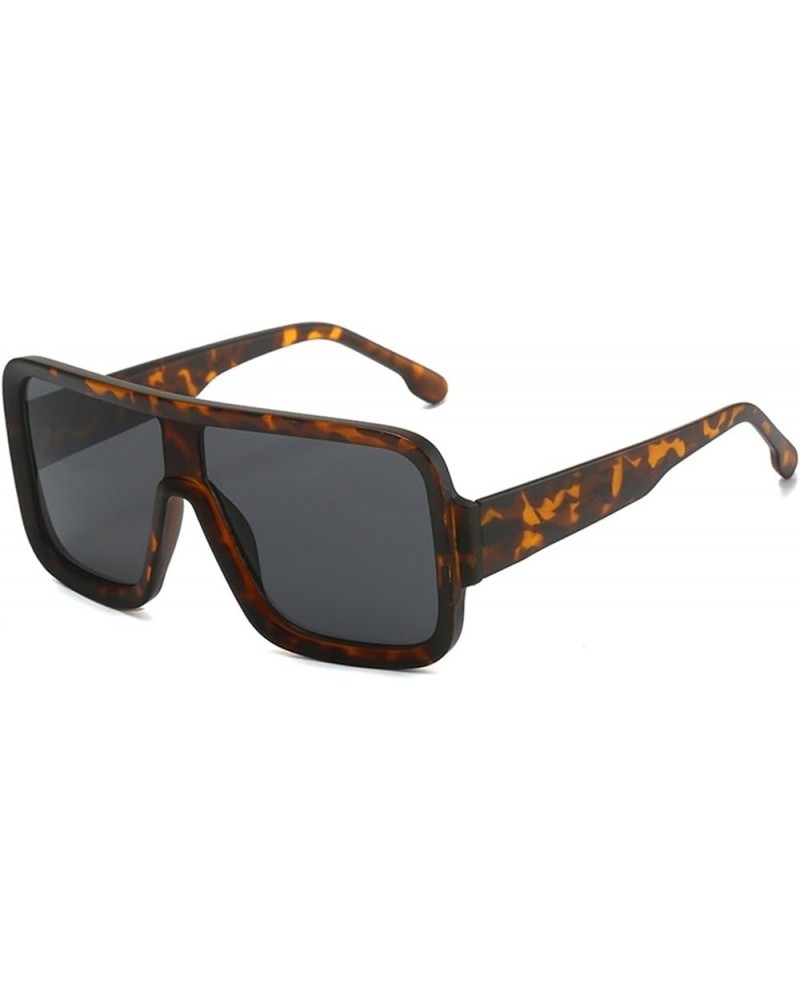 Women's Large Frame Square Sunglasses Men's Vintage Outdoor Vacation Sport Driving Commuter Sunglasses Gift C $12.61 Oversized