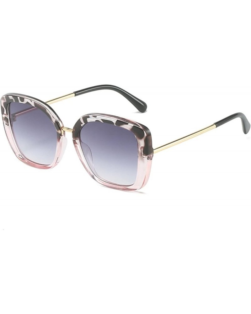 Square Large Frame Outdoor Men and Women Sunglasses (Color : 2, Size : 1) 1 4 $13.22 Designer