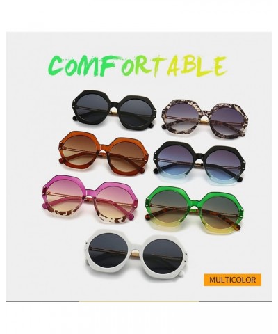 Woman Big Frame Outdoor Vacation Commuter Decoration Sunglasses Gift (Color : 1, Size : 1) 1 5 $11.81 Designer