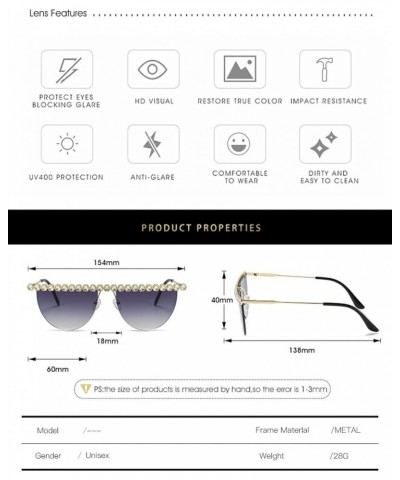 Frameless Fashion Women Sunglasses Outdoor Vacation Party Decorative Sunglasses (Color : E, Size : 1) 1 D $19.02 Designer