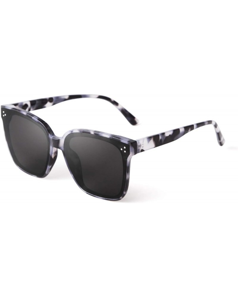 Fashion Square Sunglasses for Women Men Oversized Vintage Shades Tortoise $9.85 Oversized